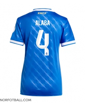 Billige Fotballdrakt Real Madrid David Alaba #4 Replika Tredjedrakt Dame 2025-26 Kortermet